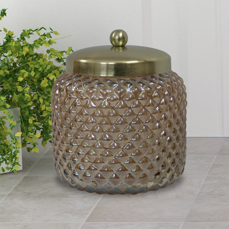 Glass Bathroom Storage Containers Everything Bathroom